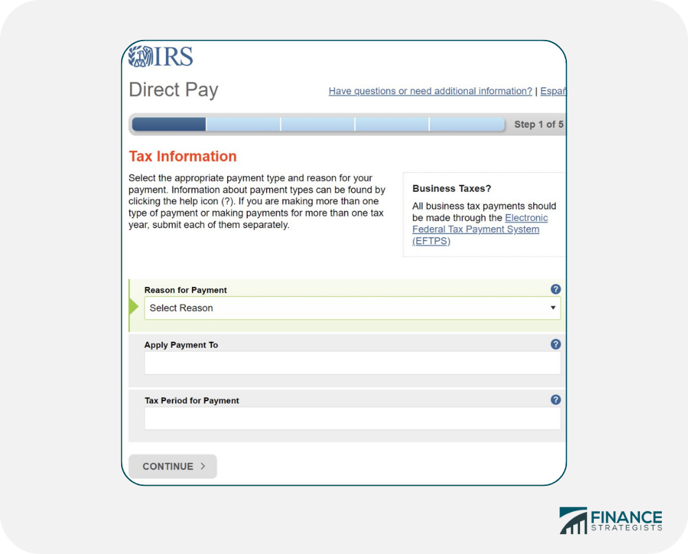 IRS Direct Pay